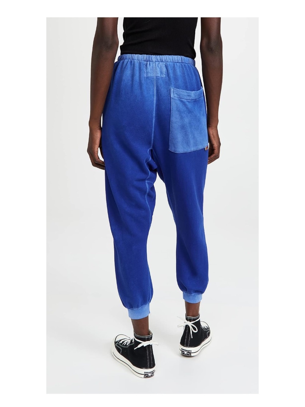 freecity Royal Blue Track Joggers with Pink Logo - Picture 5 of 15